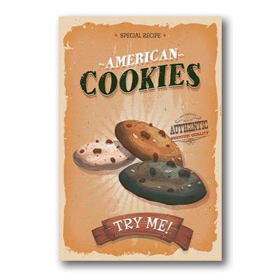 foto: Placa American Cookies