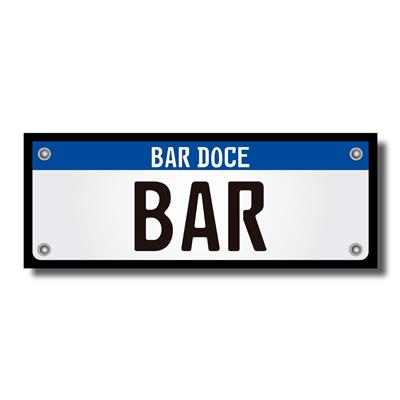 foto: Placa Bar Doce Bar