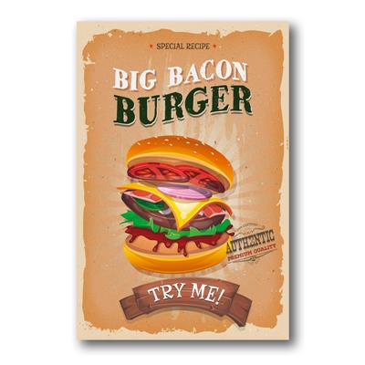 foto: Placa Big Bacon Burger