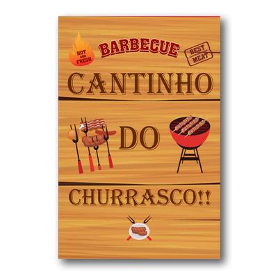 foto: Placa Cantinho BBQ