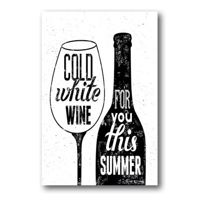 foto: Placa Cold White Wine