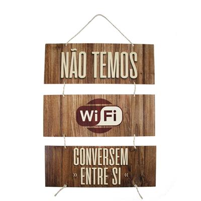 foto: Placa Com Corda Wi-fi