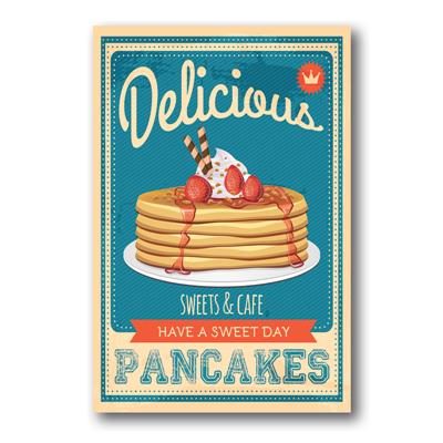foto: Placa Delicious Pancakes