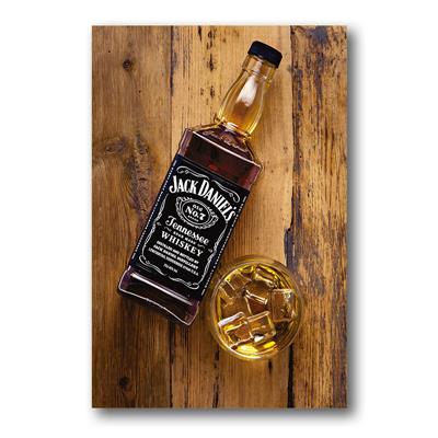 foto: Placa Garrafa De Jack Daniels