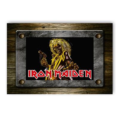 foto: Placa Iron Maiden