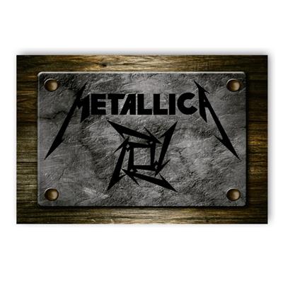 foto: Placa Metallica