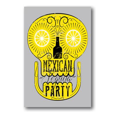 foto: Placa Mexican Party