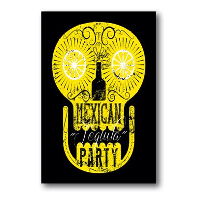 foto: Placa Mexican Party Tequila