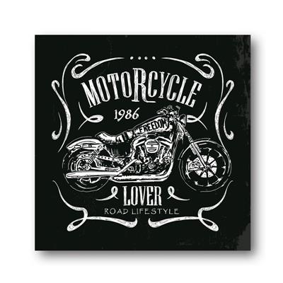 foto: Placa Motorcycle Lover