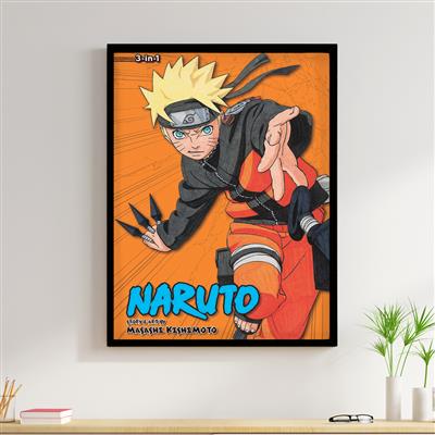 Placa Decorativa Desenhos Animados Naruto pdad-30