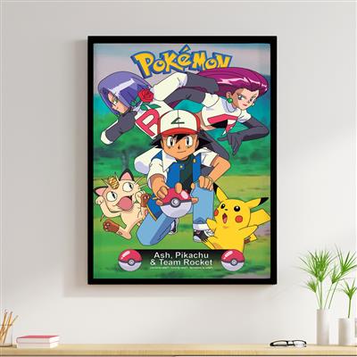 foto: Placa Pokémon Equipe Rocket