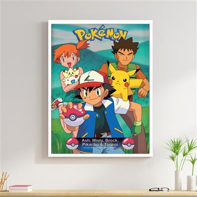 foto: Placa Pokémon Pikachu & Togepi