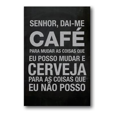 foto: Placa Senhor Dai Me Café