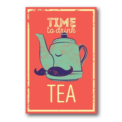 foto: Placa Time To Drink Tea