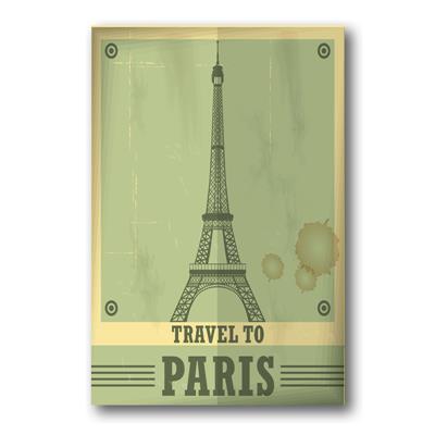foto: Placa Travel To Paris